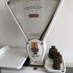 Vintage Weegschaal Berkel Ef No. 27959 Met Oude Gewichten thumbnail 2