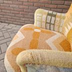 Theo Ruth Artifort Fauteuil Wollen Deken Bekleding thumbnail 12