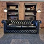 Chesterfield Brighton Slaapbank - Zwart thumbnail 12