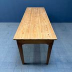 Oude Grenenhouten Cafe Tafel thumbnail 19
