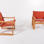 Pair Of Safari Chairs By Børge Jensen For Bernstoffsminde Møbelfabrik, 1960S thumbnail 3