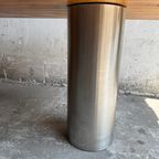 Geometric Brutalist Dining Table, 1980s thumbnail 15