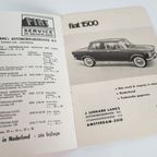 Fiat 1500 - Handleiding - Instructieboekje - 32 Pagina'S - 1970'S thumbnail 5