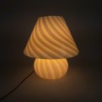 Xl - Murano - Vetri- Venini - Mushroom Lamp - Spiraallamp - Swirled Glass Lamp - 60'S thumbnail 2