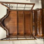 Prachtig Vintage Barok Kabinet In Wortelnootfineer thumbnail 10