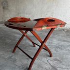 British Butler Boat Table On Trestles thumbnail 11