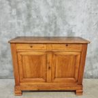 Antieke Kast Commode 19E Eeuws Kersenhout 113X140 Cm thumbnail 34