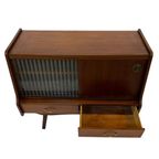 Vintage Kastje Compact Dressoir Jaren 60 Teak Fineer thumbnail 11