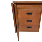 Vintage Bureau Uitschuifbaar Drop Leaf Jaren 60 Hmf Design thumbnail 19