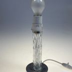 Kaiser Leuchten Tafellamp, Ijsglazen Voet, 1970'S thumbnail 5