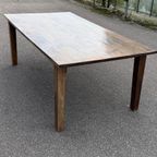 Eetkamerset Eettafelset 6 Stoelen En Eettafel Eikenhout En Riet Rotan Lloyd Loom thumbnail 7