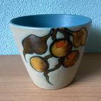 Flora Gouda Holland Flower Pot Decor “Aster” 1960S thumbnail 3