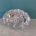 Set Vintage Orrefors Kristiallen Waxine Waxinehouders Glas Kristal Kandelaar thumbnail 2