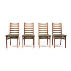Set Van 4 Eetkamerstoelen Gemaakt In De Jaren '60 thumbnail 5