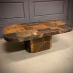 Brutalistische Salontafel Leisteen, Jaren ‘60/‘70 thumbnail 2