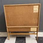 Jitona Highboard In Glossy Wood 1970S thumbnail 13