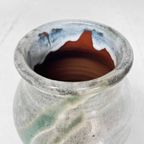 Mingei 民芸 Ceramic Wood Fired Tsubo Vase,  Taishō Periode, Japan thumbnail 8