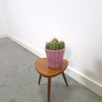 Bijzettafel Met Bruin Formica Blad, Plantentafel Nr. 21 thumbnail 4