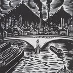 Frans Masereel: Luik (5 Originele Houtsneden) thumbnail 2