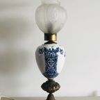 Delftsblauwe Lamp Met Molen thumbnail 2