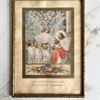 Religieuze Prent; “Ter Herinnering Aan Uw Communie” thumbnail 4