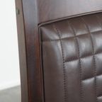 Luxe Art Deco Schuitema Design Fauteuil Met Donkerbruin Leer Uit De Decoforma Serie thumbnail 13
