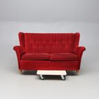 Vintage Sofa, Zweden 1960 thumbnail 5