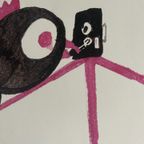 Asger Jorn (1914-1973), Spejderplakat, Printed In Denmark. thumbnail 4