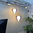 2x Vintage ‘venexiana’ Hanglamp – Barovier & Toso – Murano thumbnail 4