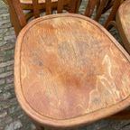 6 + 1 Baumann Bistrostoelen Keukenstoeln Café Stoelen Frans thumbnail 7