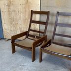 2x Vintage Pastoe Fauteuil thumbnail 3