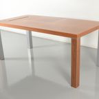 Benjo Kantinetafel,  Noten Blad, 179,5 X 89,5 Cm, Vaste Hoogte Onderstel thumbnail 2
