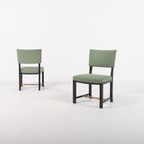 Set Of 4 Chairs / Eetkamerstoel / Stoel From Otto Schulz, 1940’S Sweden thumbnail 4