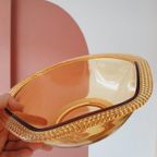 Vintage Okergele Schaal Persglas thumbnail 5
