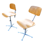 2 X Friso Kramer Architect / Industrial Chair By Ahrend De Cirkel. thumbnail 3