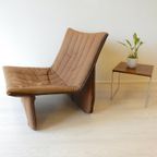 Zeldzaam Vintage Ribbon Fauteuil Niels Bendtsen Kebe 1975 thumbnail 3