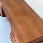 Vintage Teak Houten Bureau thumbnail 14
