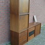 Blokkenkast Eiken Met 1 Muur Schap thumbnail 2