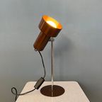 Vintage Bruine Verstelbare Ruimtetijdperk Bureaulamp thumbnail 2