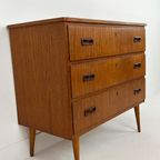 Scandinavisch Vintage Teak Fineren Ladekast Selfors thumbnail 11