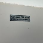 Vintage Metalen Originele Vitrinekast, Uit Ziekenhuis, Met Glasplaten, 60 Cm Breed thumbnail 8