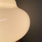 White Opaline Glass Table Lamp By Uluv 1960S thumbnail 10