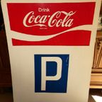 Coca-Cola Parking Reclamebord Uit 1970 thumbnail 8