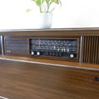 Vintage Kast Jaren70 Lp Kast Radio Audio Meubel Dressoir thumbnail 5