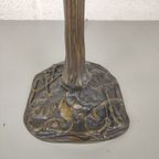 Tiffany Lamp Met Libellen Op Bronzen Voet thumbnail 10