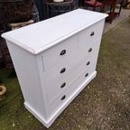 Geleefde Ladenkast, Apothekerskast, Commode Afm. 106X40Cm En thumbnail 4