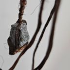Rare Floor Lamps With Little Stones In Copper Wire / Labeled Sap thumbnail 12