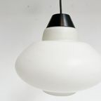 Rond Opaalglazen Plafondlamp Van Philips 1950’s thumbnail 5
