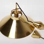 Brass Pendant Light By Fog & Mørup, Denmark 1970’S thumbnail 2