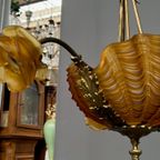 Kroonluchter In Art Nouveau-Stijl. thumbnail 7